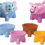 MOLDES CON PATAS SILICONA