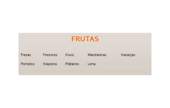 frutas marzo
