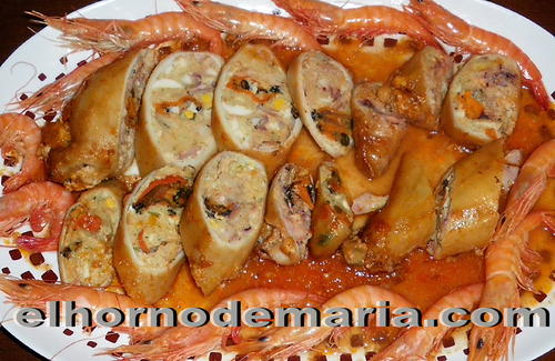 Calamares Rellenos, de la Abuela Maria