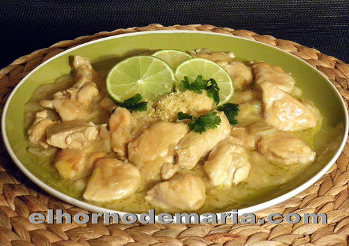 Pollo con Lima