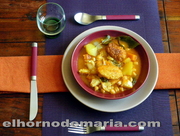 Potaje de Garbanzos con Bacalao, o Potaje de Vigilia